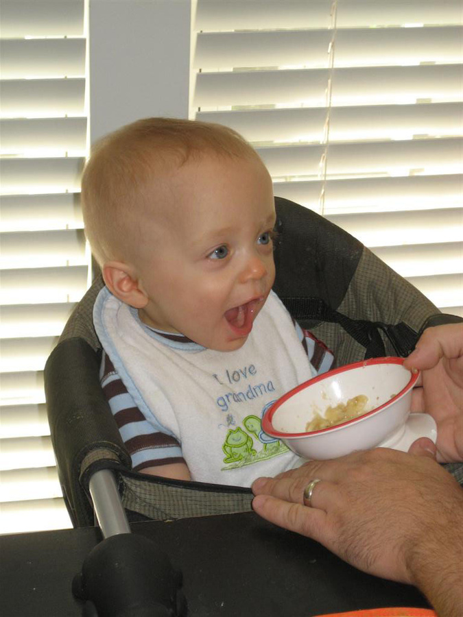 First "real" food