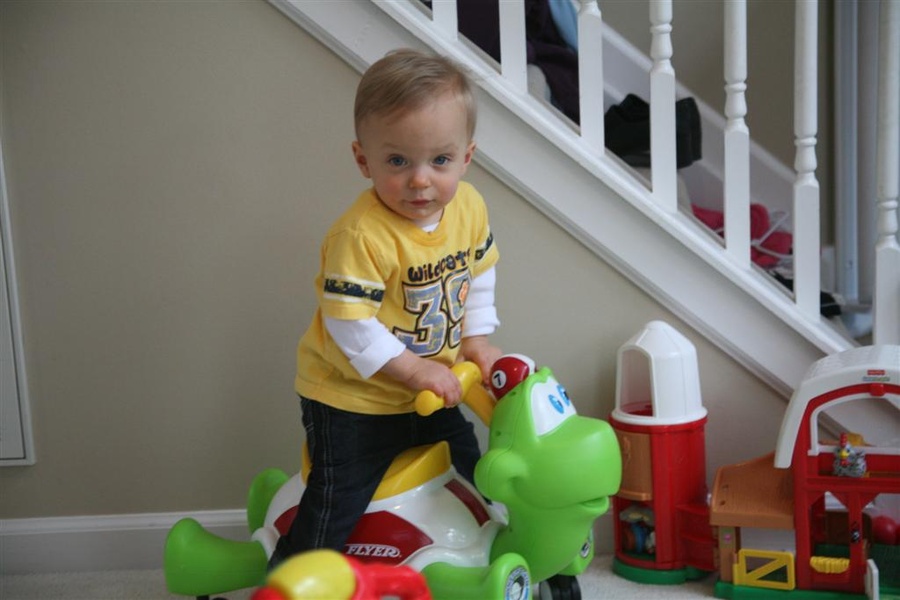 Ridin' the turtle