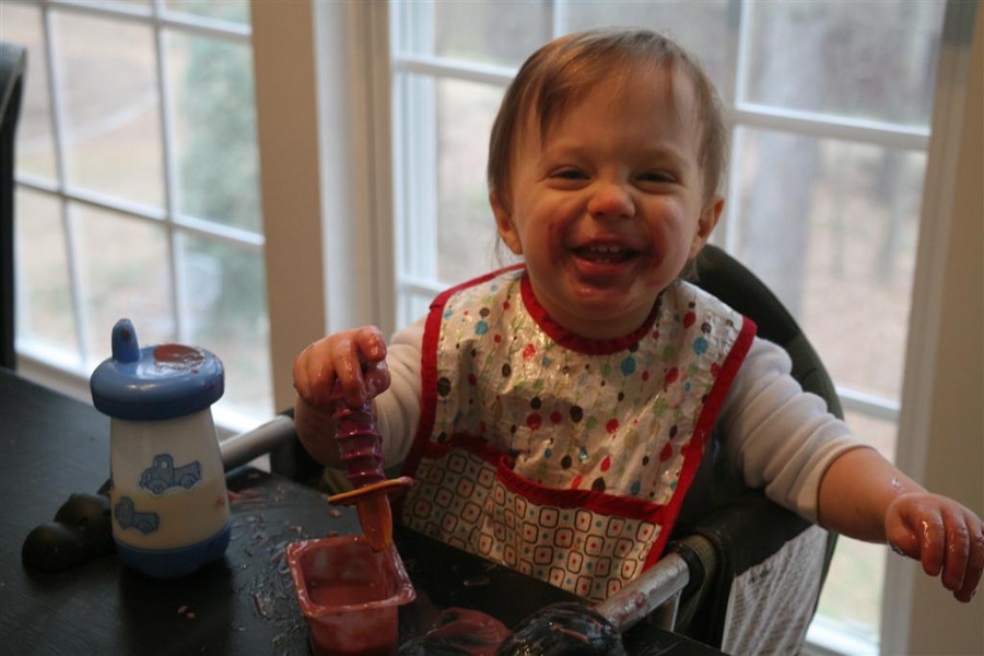Self feeding fun…