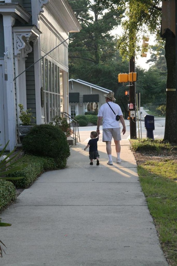 Strolling with Pop