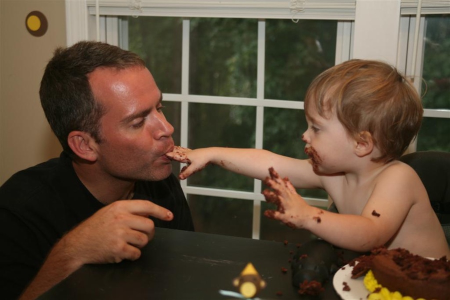 You try it dad…