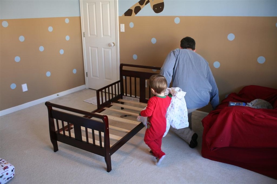 Helping Dad cont…