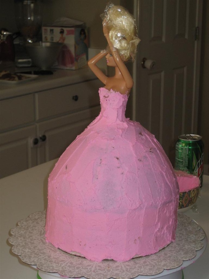 Barbie Birthday Cake