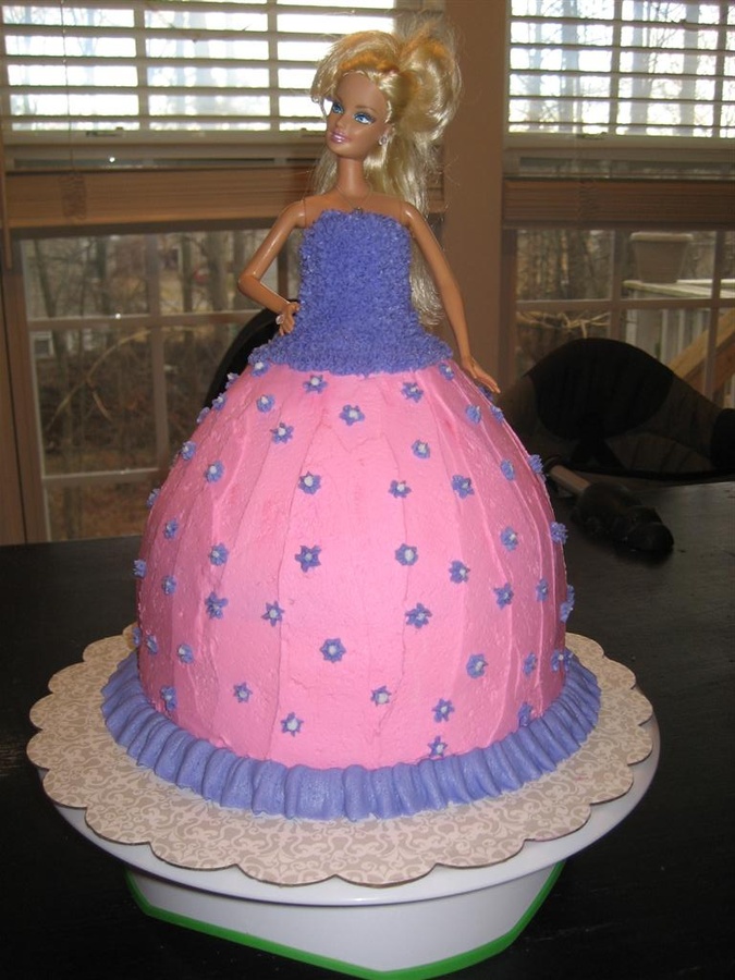 Barbie Birthday Cake