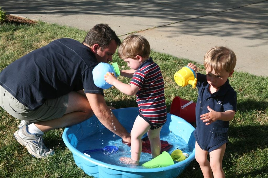 More pool fun.