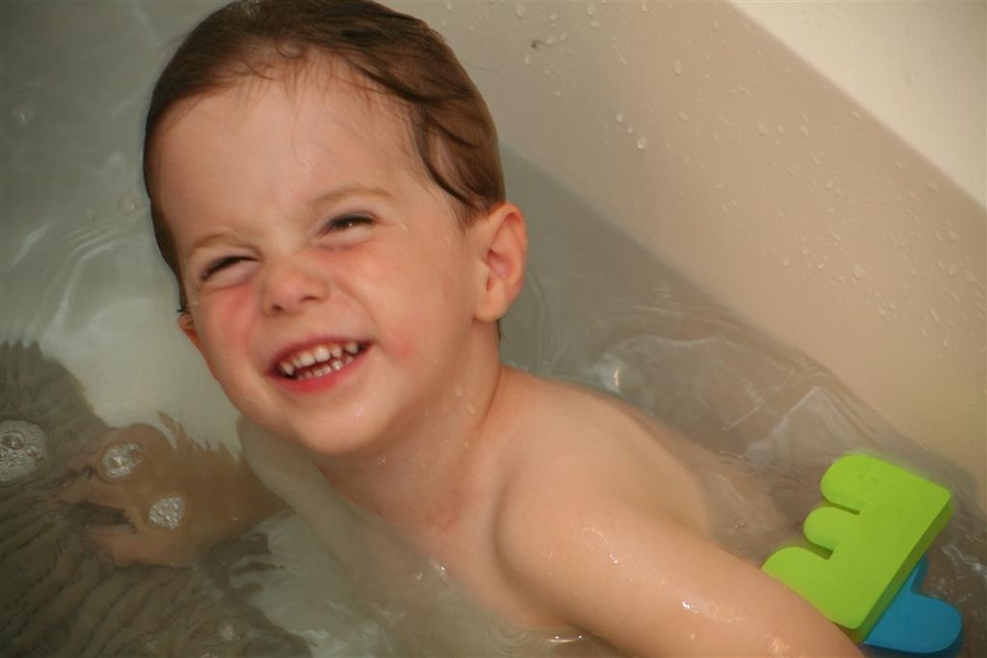 Bath time = Fun time!